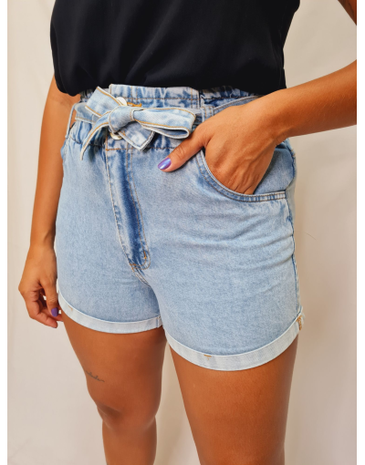 Short Clochard Com Cinto