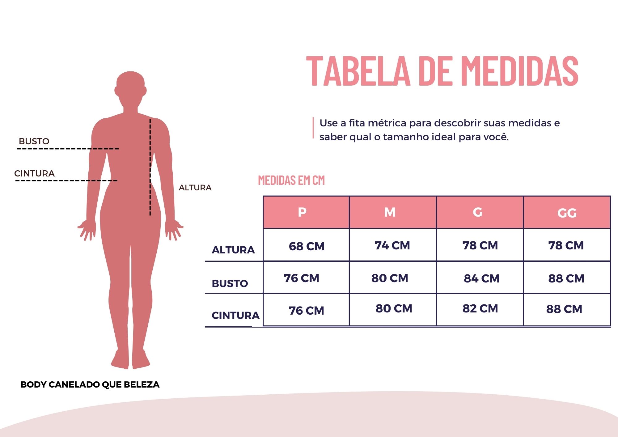 Body Canelado Que Beleza